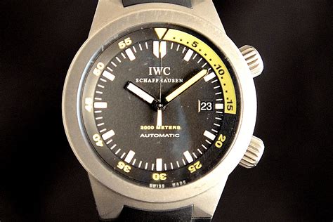 iwc aquatimer 2000 metri in titanio